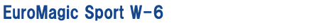 EuroMagic Sport W-6