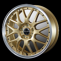 17.×7.0J-5H セミグロスゴールド
