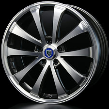 19×8.0J-5H ガンメタポリッシュ