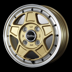 12x4.0B Semi Gloss Gold