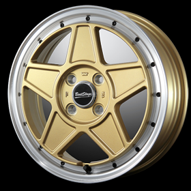 15x4.5J Semi Gloss Gold